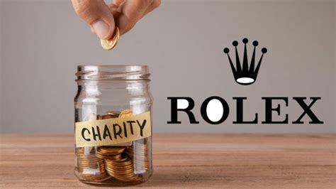 does rolex donate their profits|rolex is non profit.